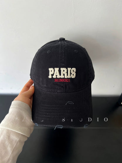 Vintage Style Unisex Baseball Cap With Curved Brim Featuring UV Protection, Cotton Material And Embroidery Craft