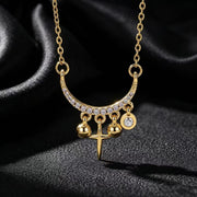 172 Star Necklace- Gold