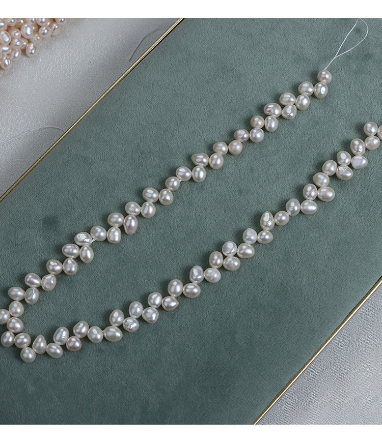 DIY Loose Freshwater Pearls With Natural White Color And 5-6mm Pearl Diameter For Crafting