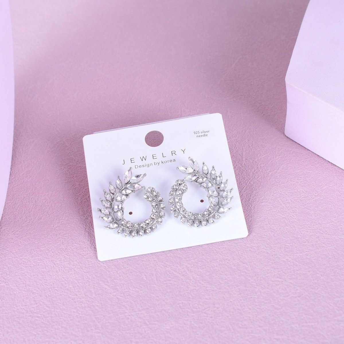 Sweet Style Silver Alloy Earrings Featuring Elegant Design For Everyday Wear