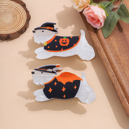 Funny Dog Hair Claws For Women Made Of Acrylic, Perfect Hairpin Accessory For Spring And Halloween