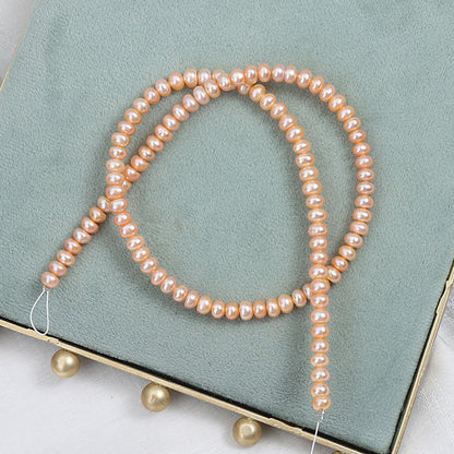 Natural Pink Freshwater Pearl DIY Loose Pearls With 4-5mm Pearl Diameter For Jewelry Making