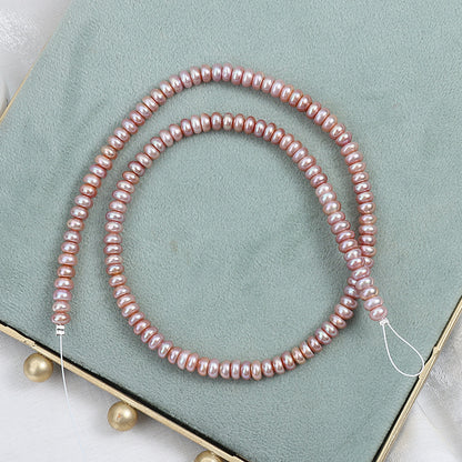 Natural Pink Freshwater Pearl DIY Loose Pearls With 4-5mm Pearl Diameter For Jewelry Making