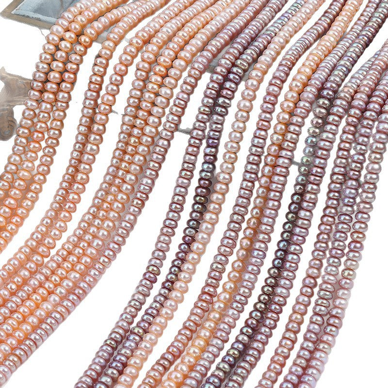 Natural Pink Freshwater Pearl DIY Loose Pearls With 4-5mm Pearl Diameter For Jewelry Making