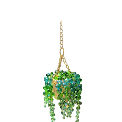 Crystal Plastic Car Hanging Accessory For Automotive Interior Decoration