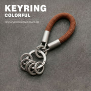 Red-brown Ring Cord - Five Rings