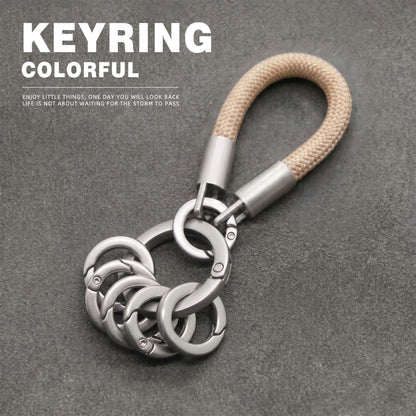 Dyed Black Key Chain Made Of Durable Zinc Alloy, Perfect Accessory For Keys And Bags