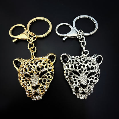 Animal Bag Charm Key Chain Featuring Rhinestones In Durable Zinc Alloy