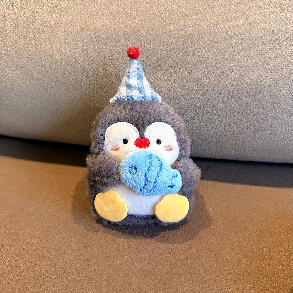 Penguin Plush Stuffed Animal Toy, Soft And Cuddly Plush Keychain
