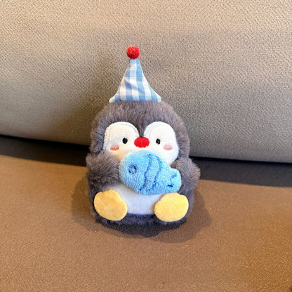 Penguin Plush Stuffed Animal Toy, Soft And Cuddly Plush Keychain