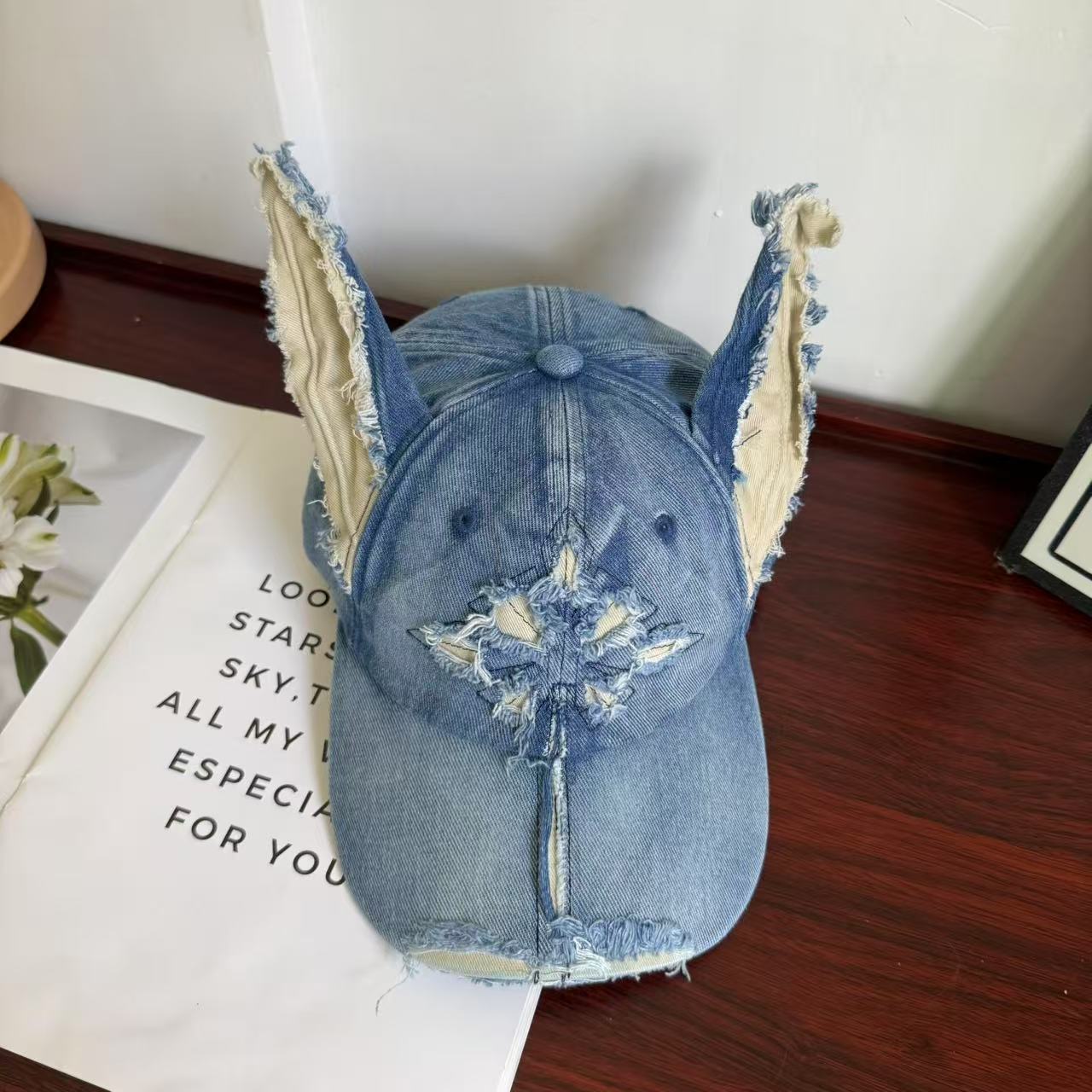 Retro Unisex Cross Baseball Cap With Curved Brim, UV Protection, Made Of Cotton
