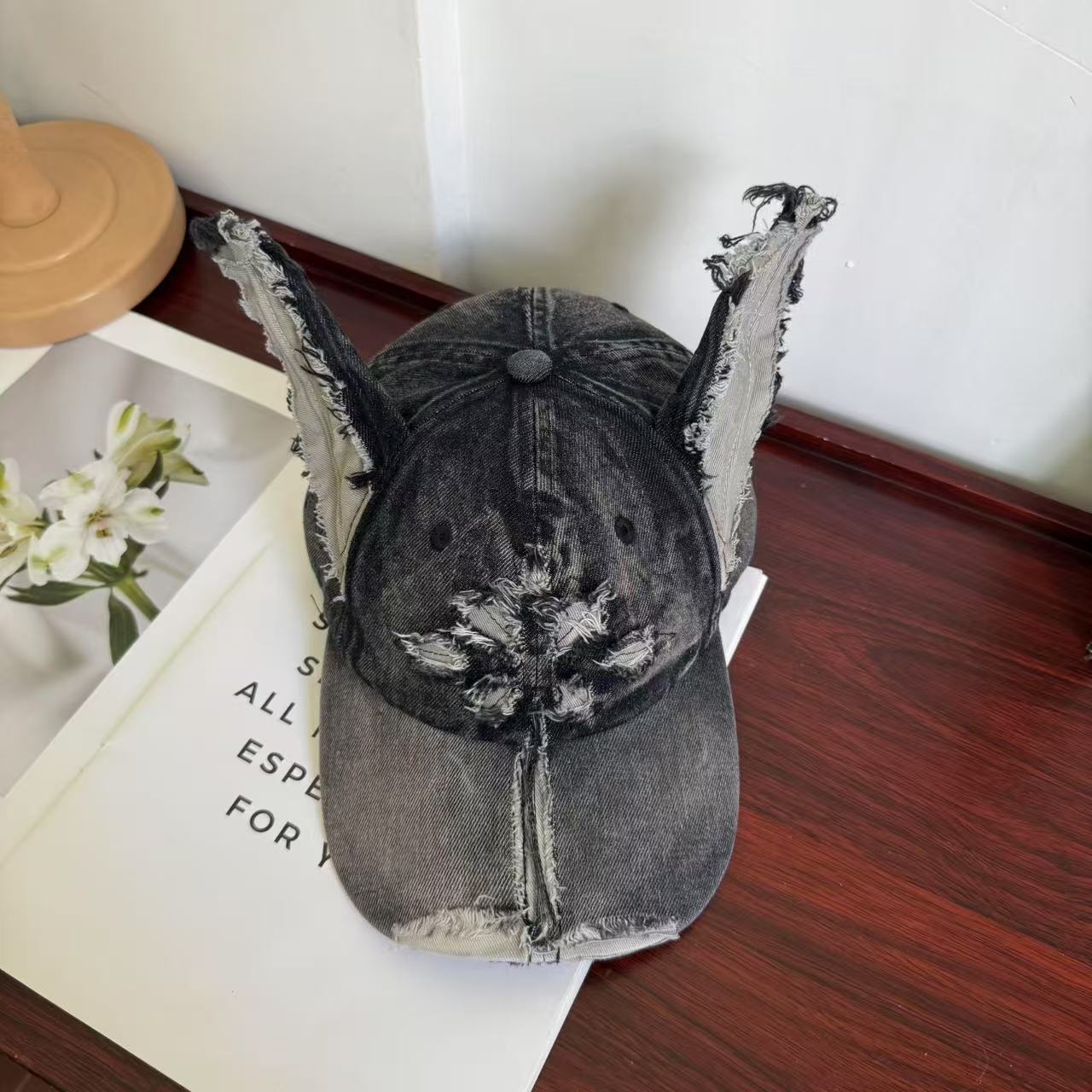 Retro Unisex Cross Baseball Cap With Curved Brim, UV Protection, Made Of Cotton