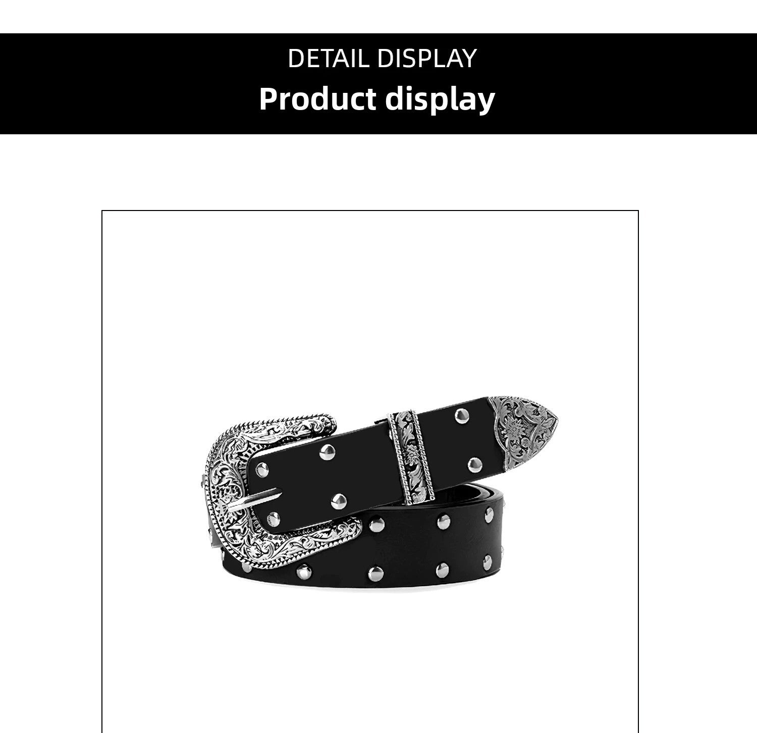 Retro Solid Color PU Leather Belt For Women With Zinc Alloy Pin Buckle