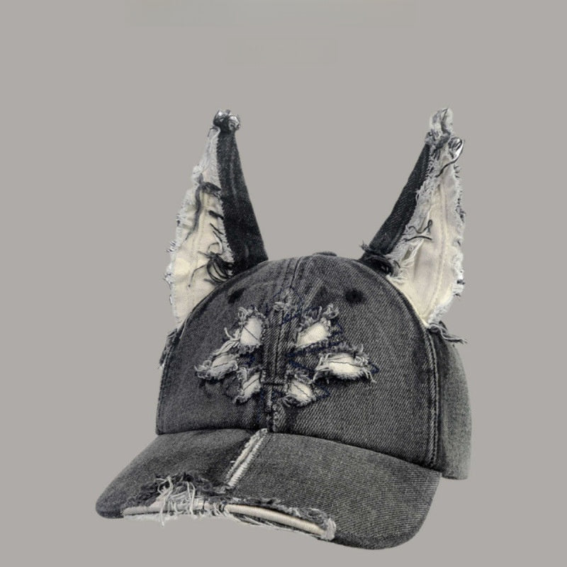 Retro Unisex Cross Baseball Cap With Curved Brim, UV Protection, Made Of Cotton