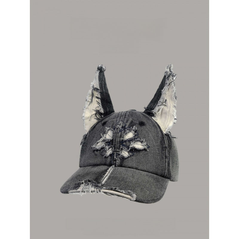 Retro Unisex Cross Baseball Cap With Curved Brim, UV Protection, Made Of Cotton