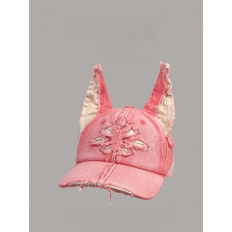 Retro Unisex Cross Baseball Cap With Curved Brim, UV Protection, Made Of Cotton
