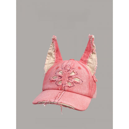 Retro Unisex Cross Baseball Cap With Curved Brim, UV Protection, Made Of Cotton