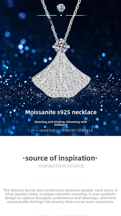 Hexagon 925 Sterling Silver Pendant With Agate Inlay, Sweet Style Featuring Waterproof Non Tarnish Craftsmanship