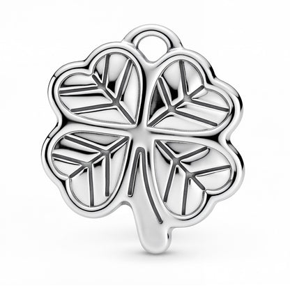 Lucky Heart Alloy Pendant Featuring Electroplated Craftsmanship In Retro Style Jewelry Accessories