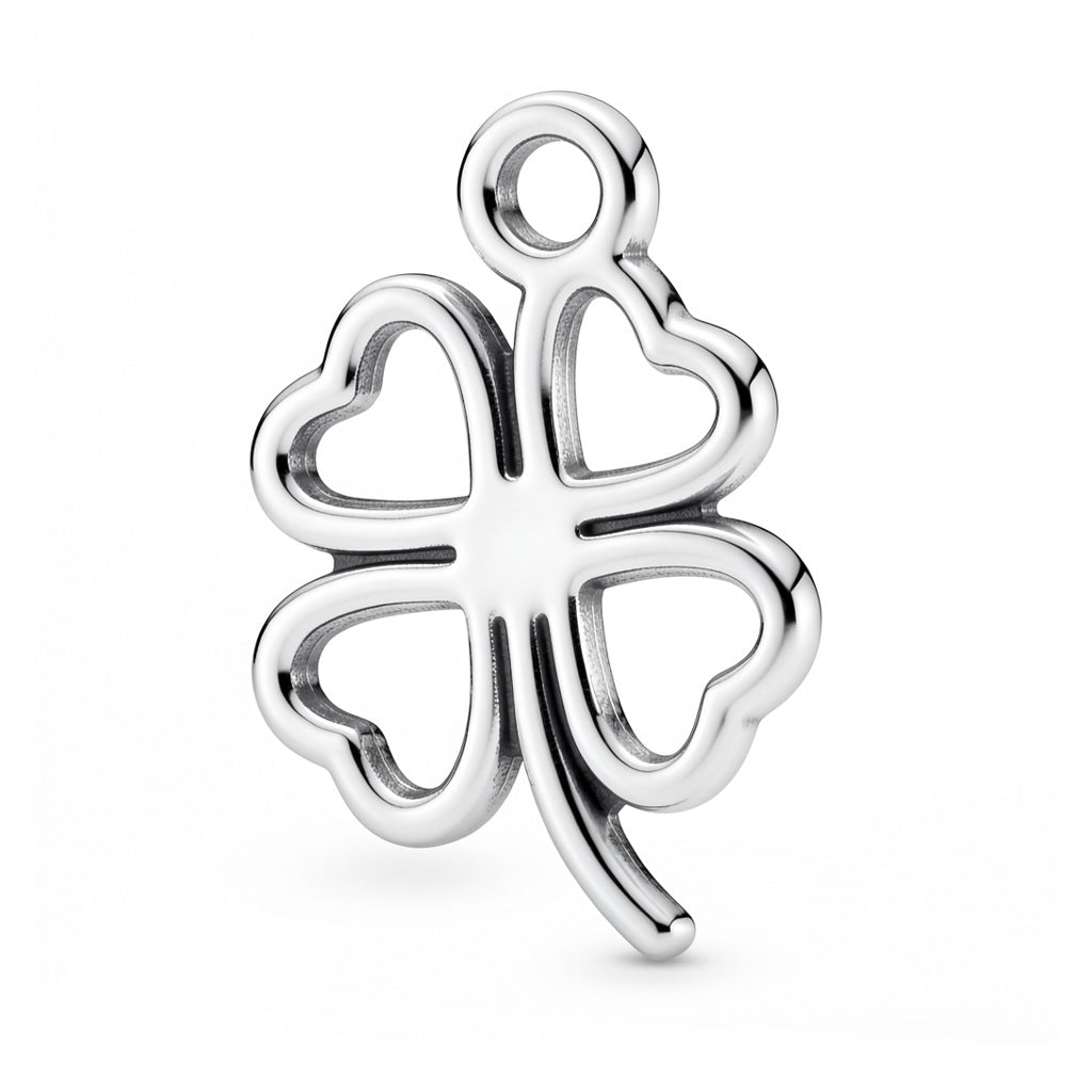 Lucky Heart Alloy Pendant Featuring Electroplated Craftsmanship In Retro Style Jewelry Accessories