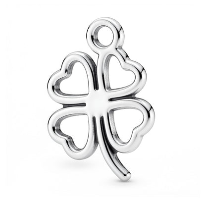 Lucky Heart Alloy Pendant Featuring Electroplated Craftsmanship In Retro Style Jewelry Accessories