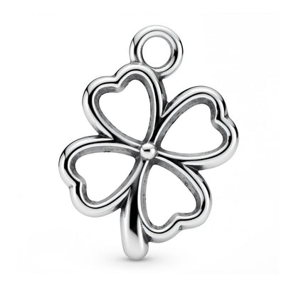 Lucky Heart Alloy Pendant Featuring Electroplated Craftsmanship In Retro Style Jewelry Accessories
