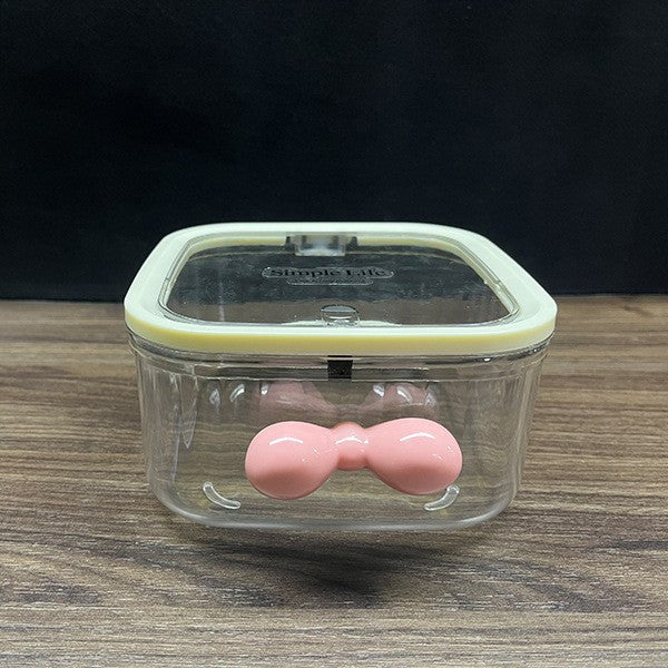 Modern Style Solid Color Plastic Storage Box For Organized Storage And Easy Cleaning