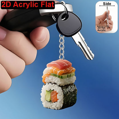 Christmas Acrylic Bag Charm Key Chain Accessory For Festive Holiday Decoration