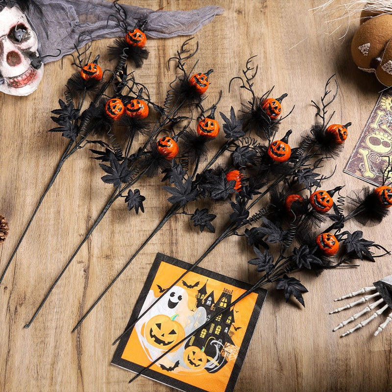 Halloween Festival Plastic Bouquet Ornament For Party Supplies And Festival Decorations