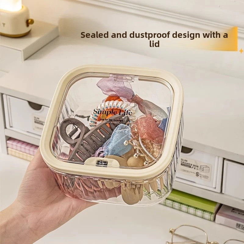 Modern Style Solid Color Plastic Storage Box For Organized Storage And Easy Cleaning