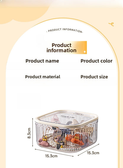 Modern Style Solid Color Plastic Storage Box For Organized Storage And Easy Cleaning