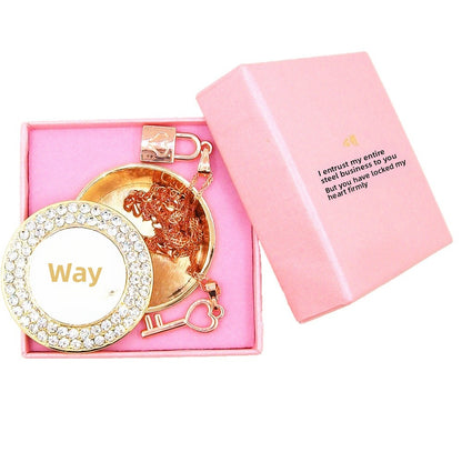Heart Shape Jewelry Set In Simple Style With Electroplated Metal And Cable Chain, Available As 1 Set