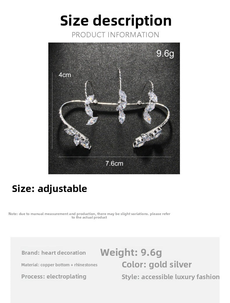 Geometric Silver Alloy Bangle For Women With Electroplated Finish And Zircon Inlay