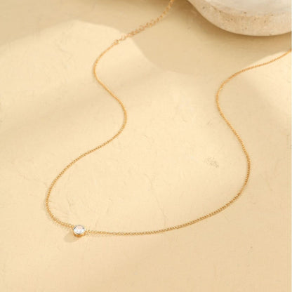 Simple Style Crystal Waist Chain For Women In Gold Metal