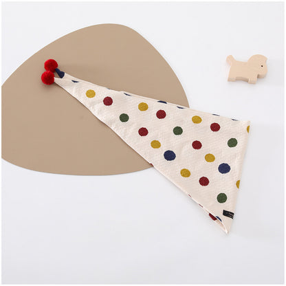 Cartoon Baby Bib In Soft Cotton, Perfect For Autumn, Featuring Adorable Designs For Comfortable Wear