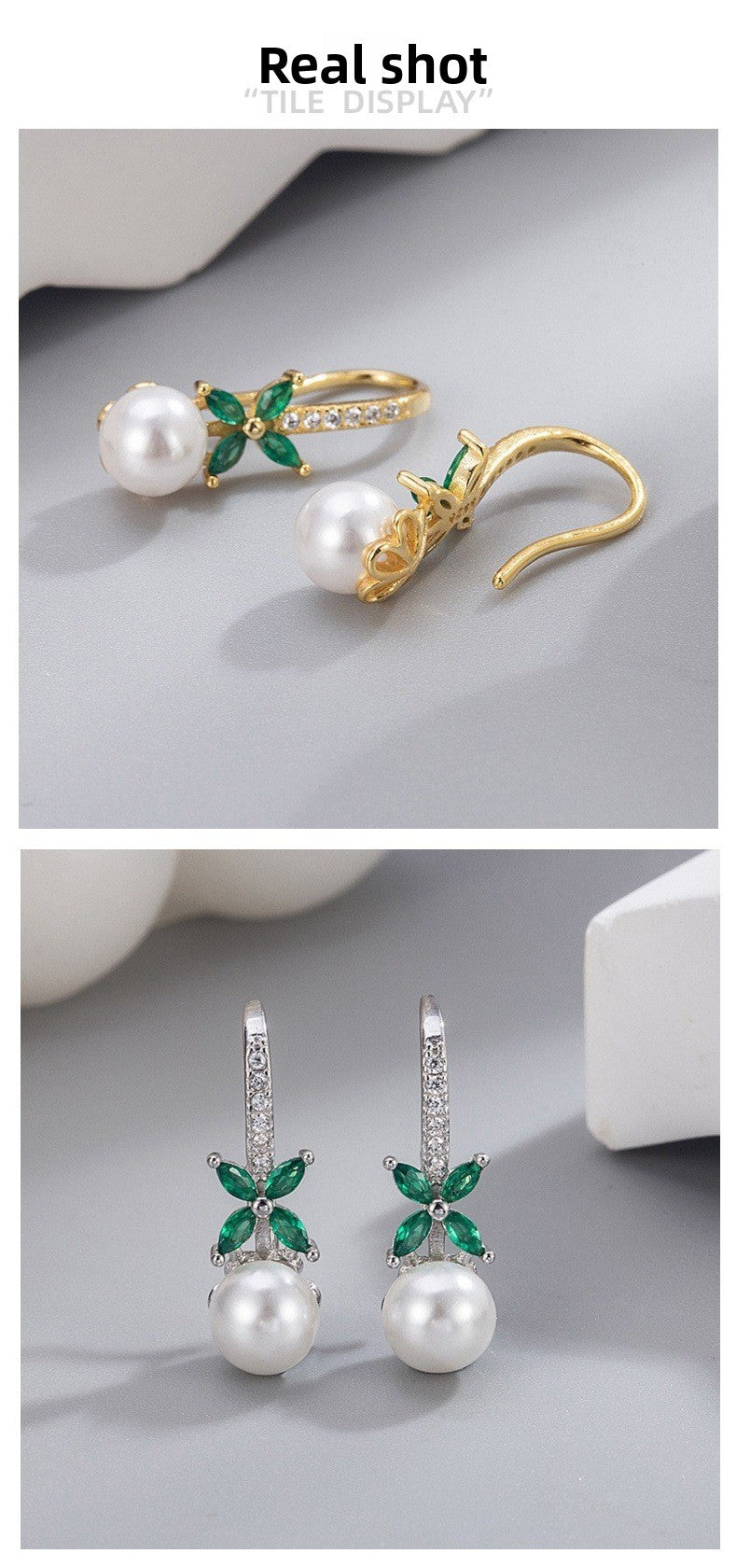 Silver Bow Tie Ear Hook For Women Made Of 925 Sterling Silver
