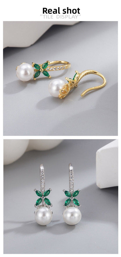Silver Bow Tie Ear Hook For Women Made Of 925 Sterling Silver
