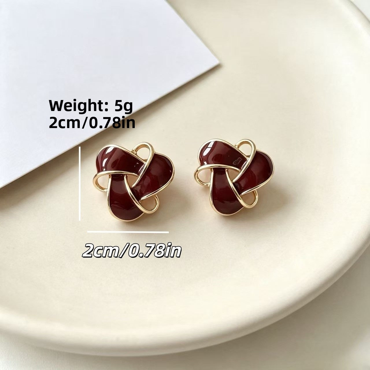 For Unisex Purple Enamel Stud Earrings With 925 Sterling Silver Alloy Posts