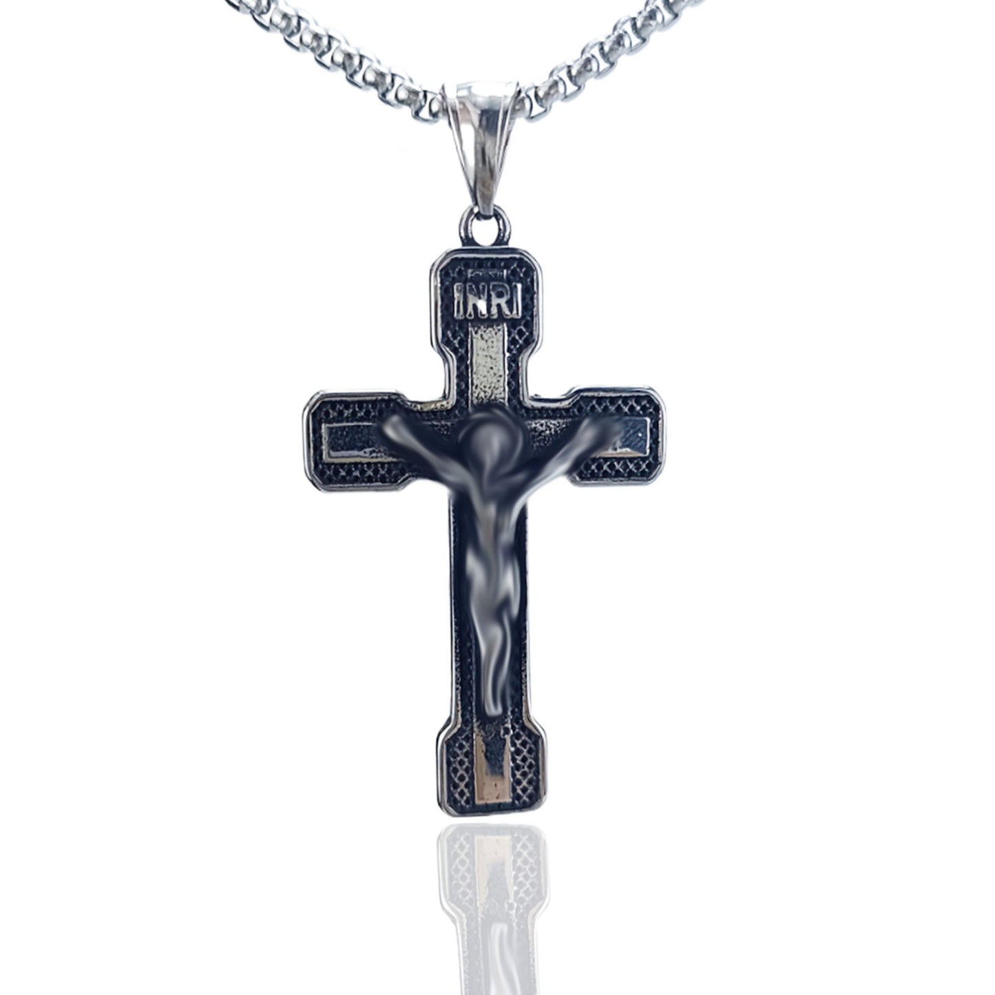 Vintage Style Geometric Pendant For Men, Made Of Durable 304 Stainless Steel
