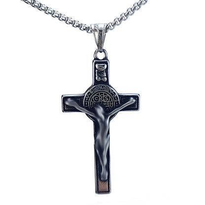 Vintage Style Geometric Pendant For Men, Made Of Durable 304 Stainless Steel