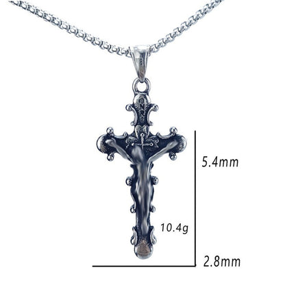 Vintage Style Geometric Pendant For Men, Made Of Durable 304 Stainless Steel