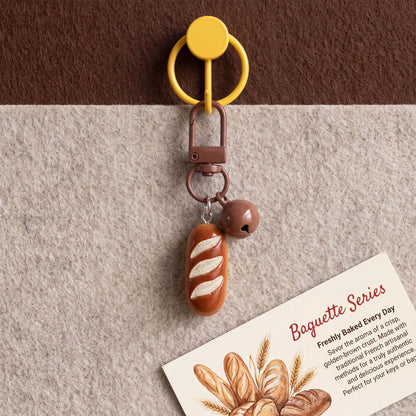Donuts Key Chain Made Of Durable Resin, Perfect Accessory For Your Keys