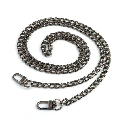 Solid Color Metal Bag Strap In Streetwear Style For Bag Accessories