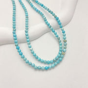 4mm Turquoise Beads, 20 Pieces