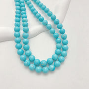 10mm Turquoise Beads, 10 Pieces