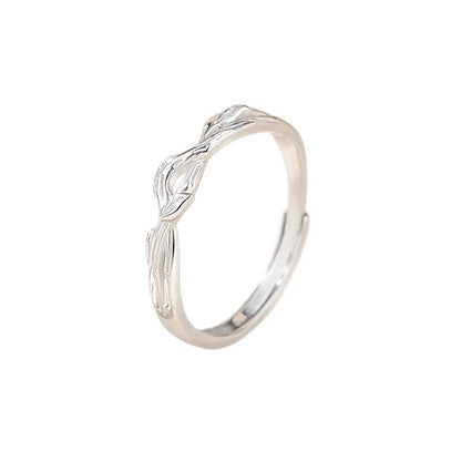 Couple Peach Epoxy Rings In Electroplated Copper With Rhinestone Inlay