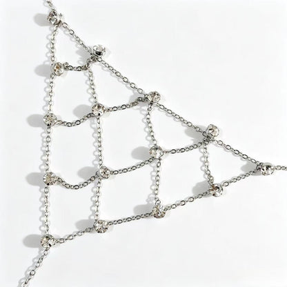 Novelty Hand Chain Bracelet For Women Featuring Copper Chain Material With Electroplated Gold Plating Process