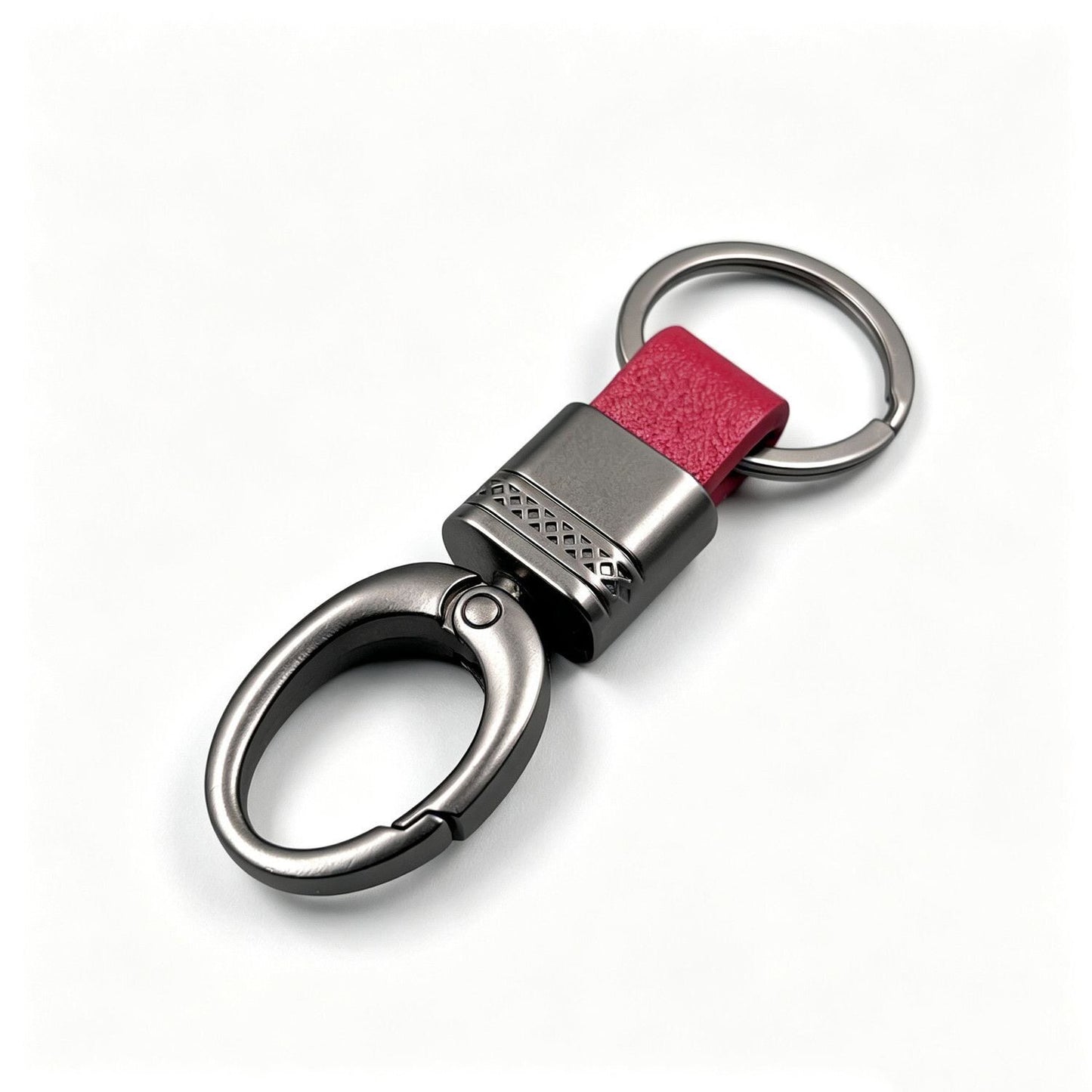 Christmas Key Chains In Dyed Black Featuring Durable Zinc Alloy Material