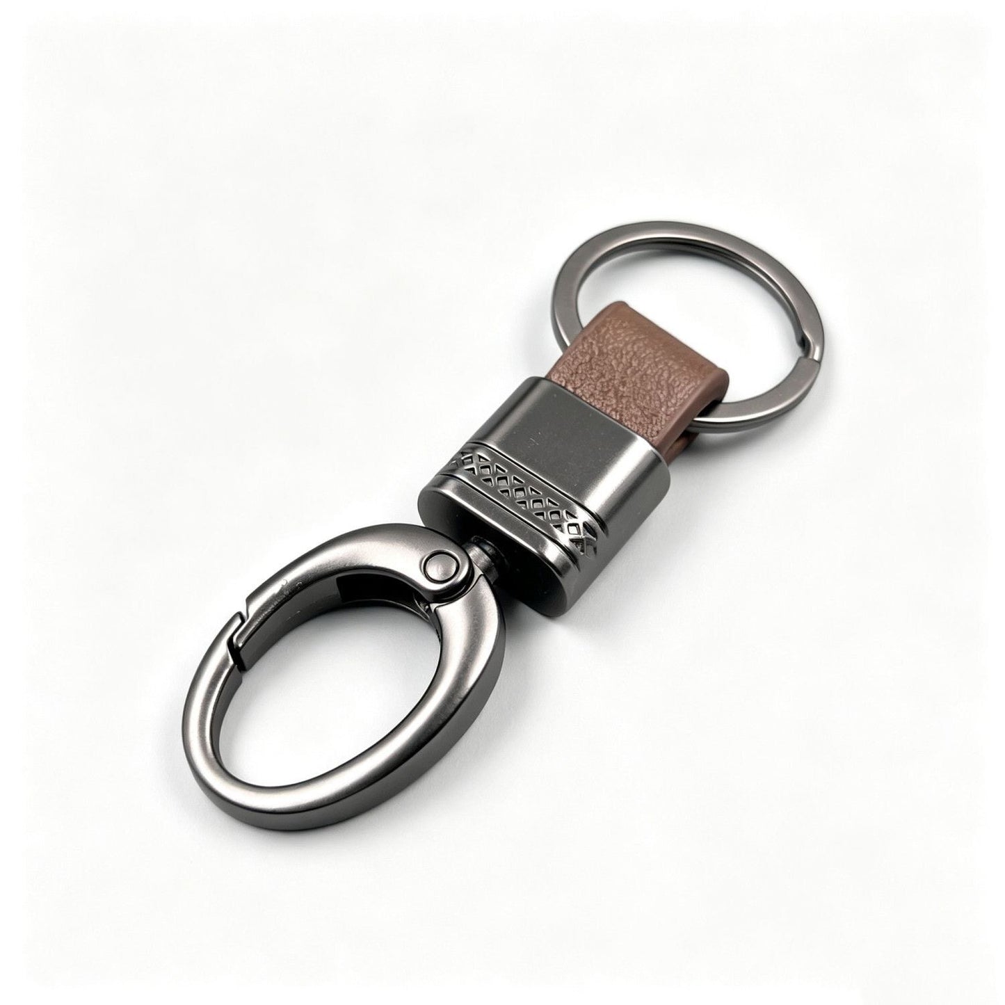 Christmas Key Chains In Dyed Black Featuring Durable Zinc Alloy Material