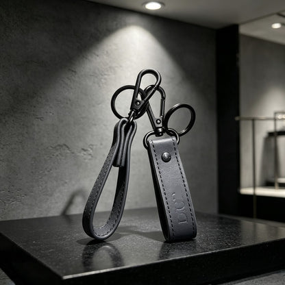 PU Leather Bag Charm Key Chain Accessory For Bags Featuring Durable Material And Stylish Design